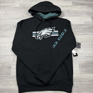 New Era Philadelphia Eagles NFL Pullover Black Hoodie Men's Small‎ NWT $100
